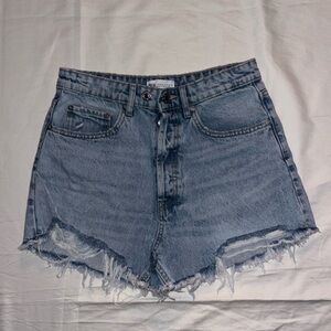 Zara Blue Denim Skirt